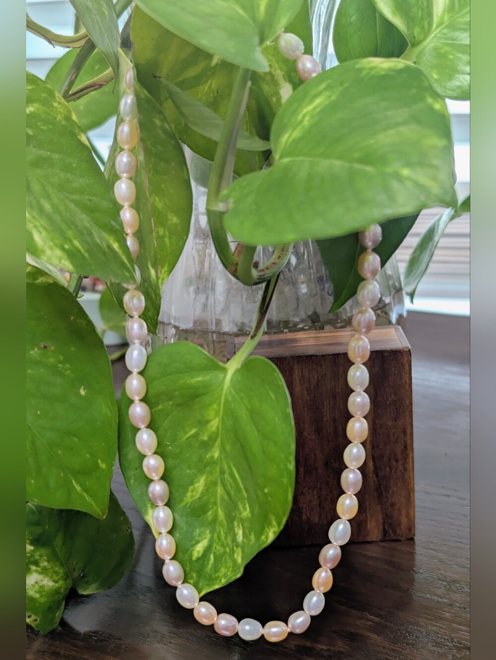 James Avery Retired Multicolored Pearl 18" Necklace
